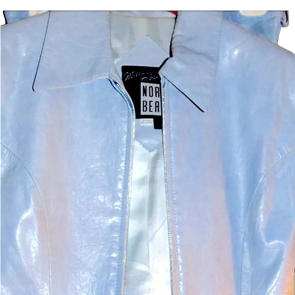 North Beach Leather Jacket Pant Suit Michael Hoban lknew 8